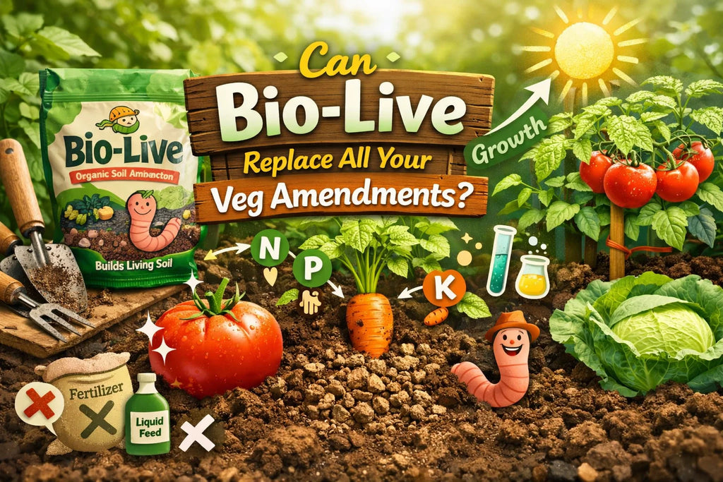 Can Bio-Live Replace All Your Veg Amendments?