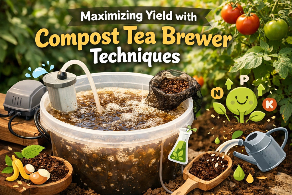 Maximizing Yield with Compost Tea Brewer Techniques