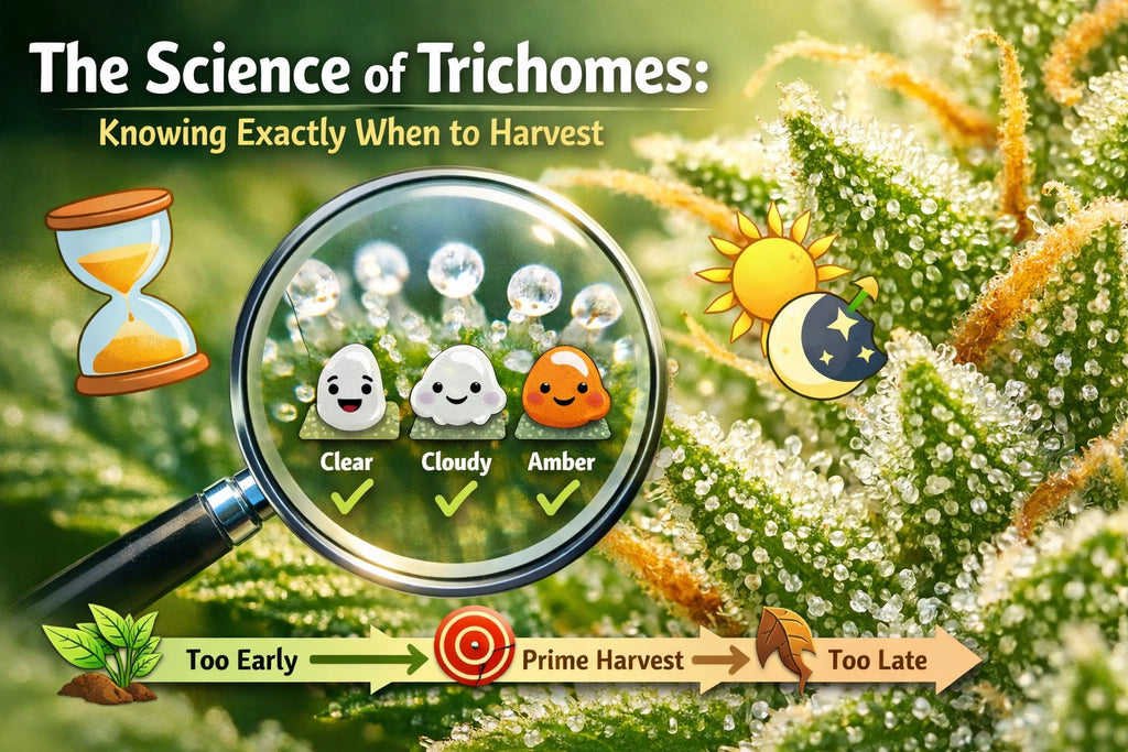 The Science of Trichomes: Knowing Exactly When to Harvest