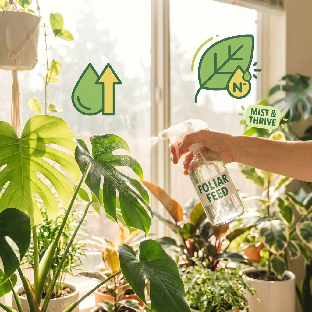 Foliar Sprays: The Secret to Healthier Indoor Gardens