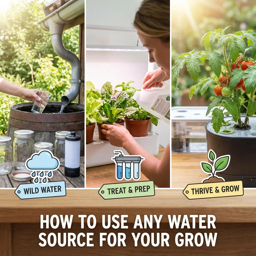 How to Use ANY Water Source for Your Grow