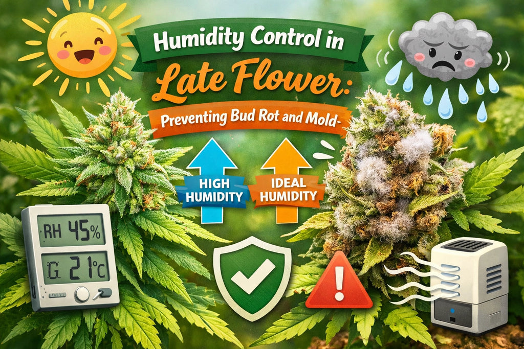 Humidity Control in Late Flower: Preventing Bud Rot and Mold