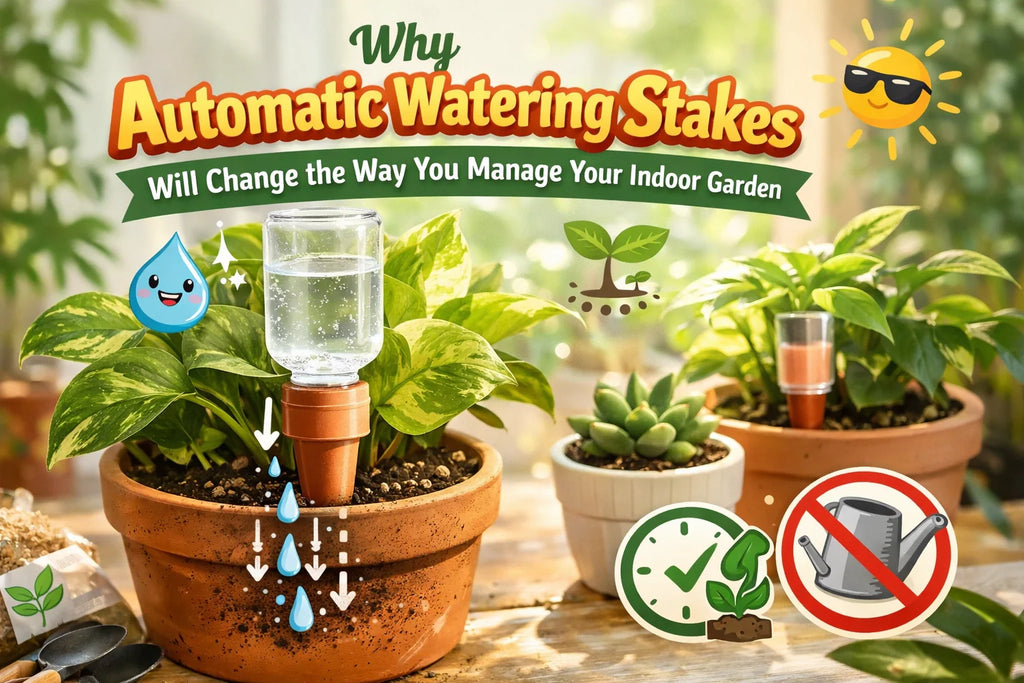 Why Automatic Watering Stakes Will Change the Way You Manage Your Indoor Garden
