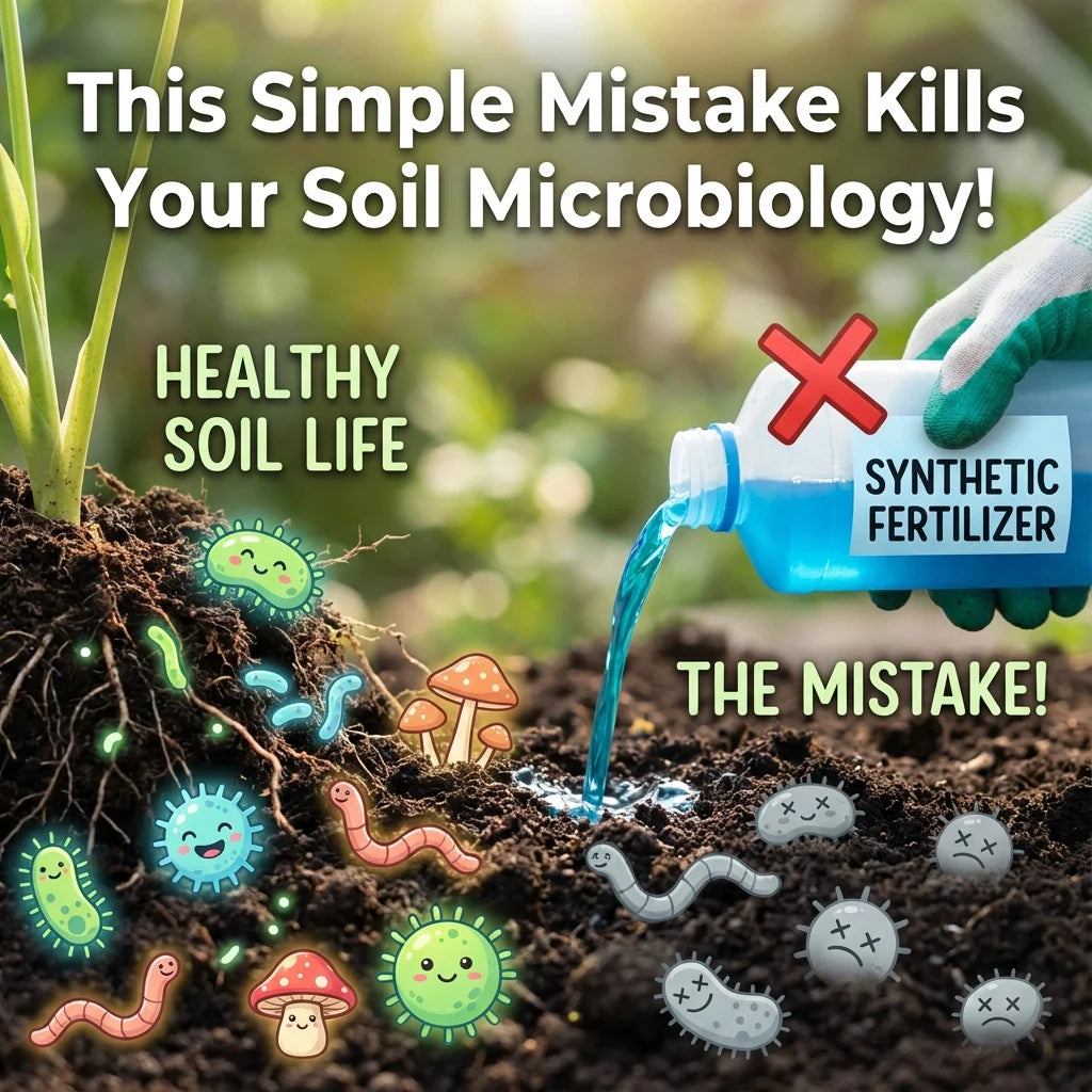 This Simple Mistake Kills Your Soil Microbiology!