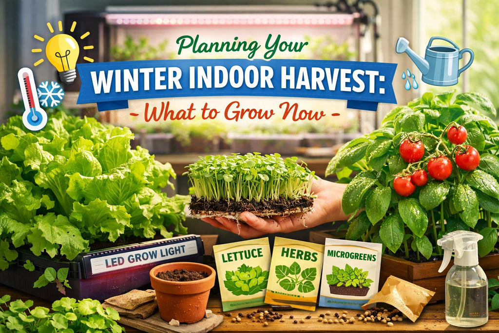 Planning Your Winter Indoor Harvest: What to Grow Now