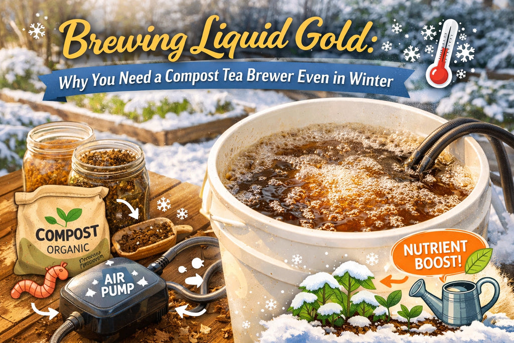 Brewing Liquid Gold: Why You Need a Compost Tea Brewer Even in Winter
