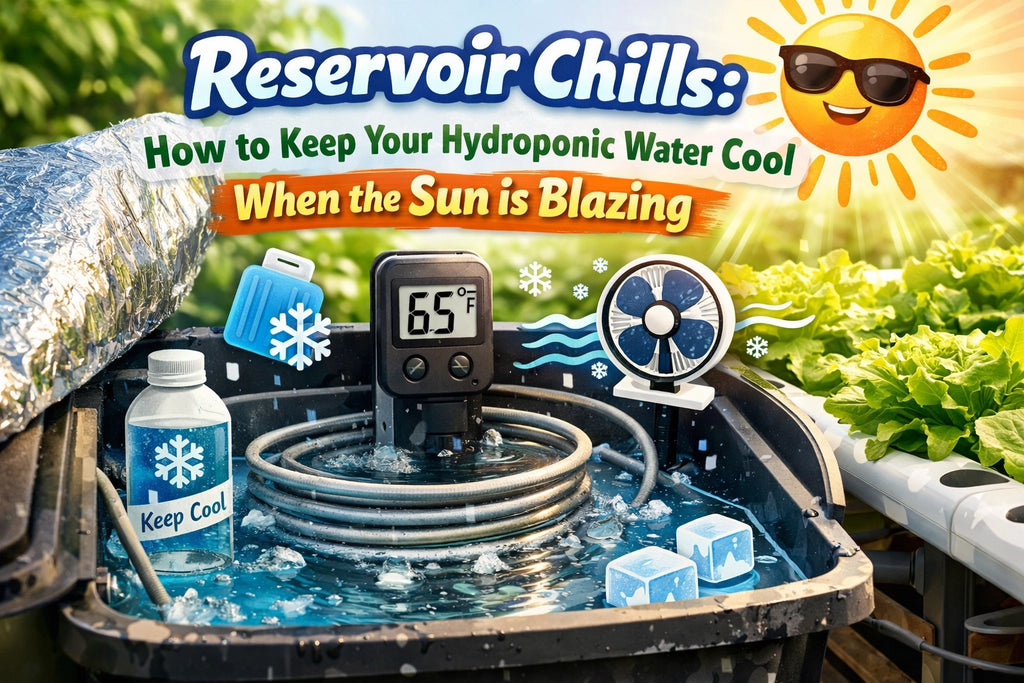 Reservoir Chills: How to Keep Your Hydroponic Water Cool When the Sun is Blazing