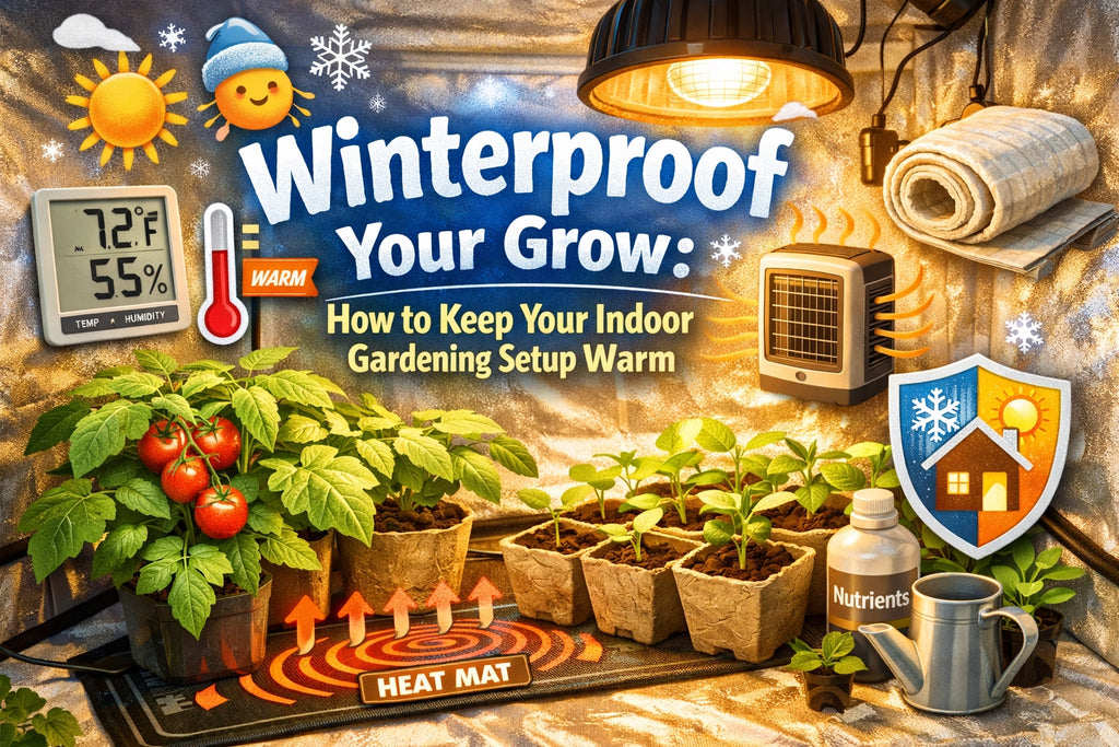 Winterproof Your Grow: How to Keep Your Indoor Gardening Setup Warm