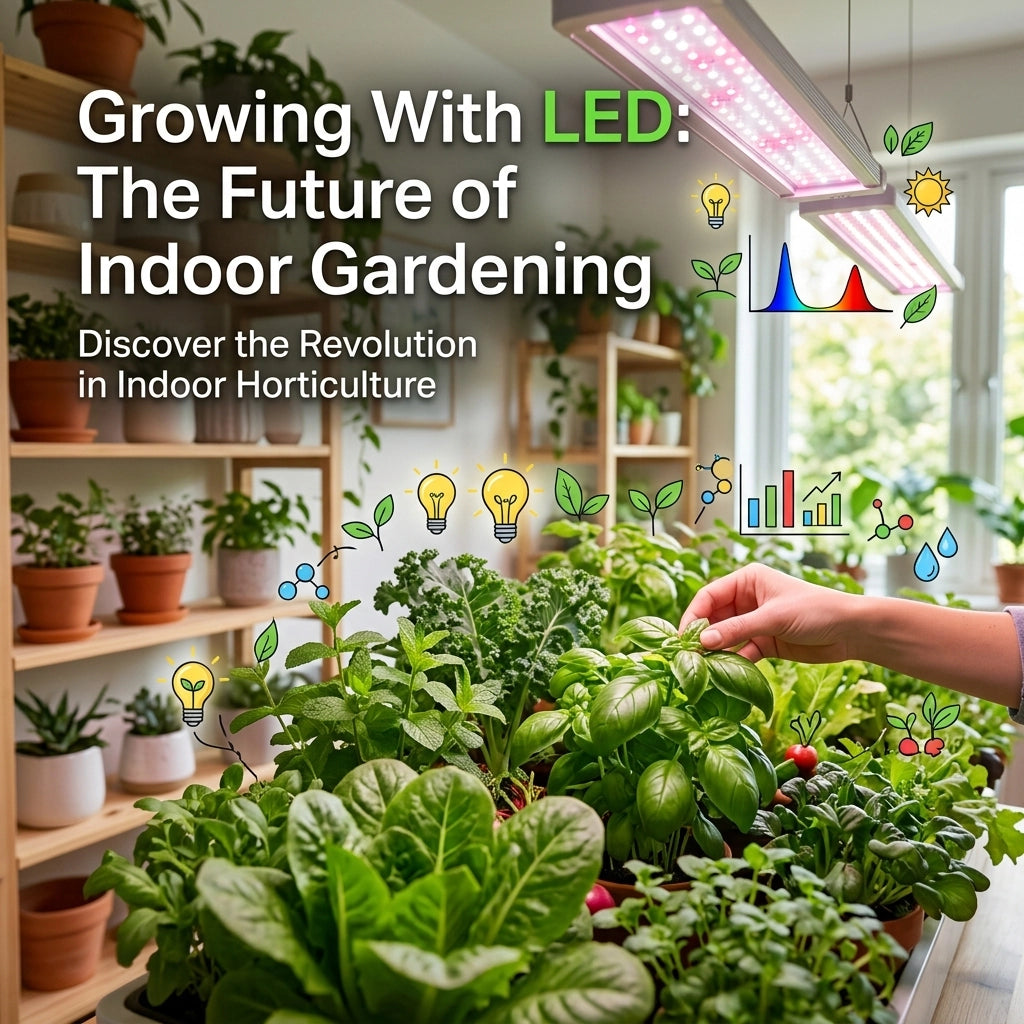 Growing With LED: The Future of Indoor Gardening