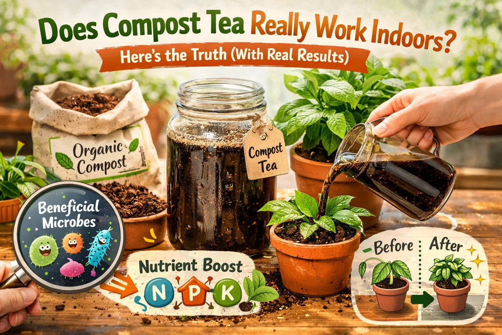 Does Compost Tea Really Work Indoors? Here's the Truth (With Real Results)