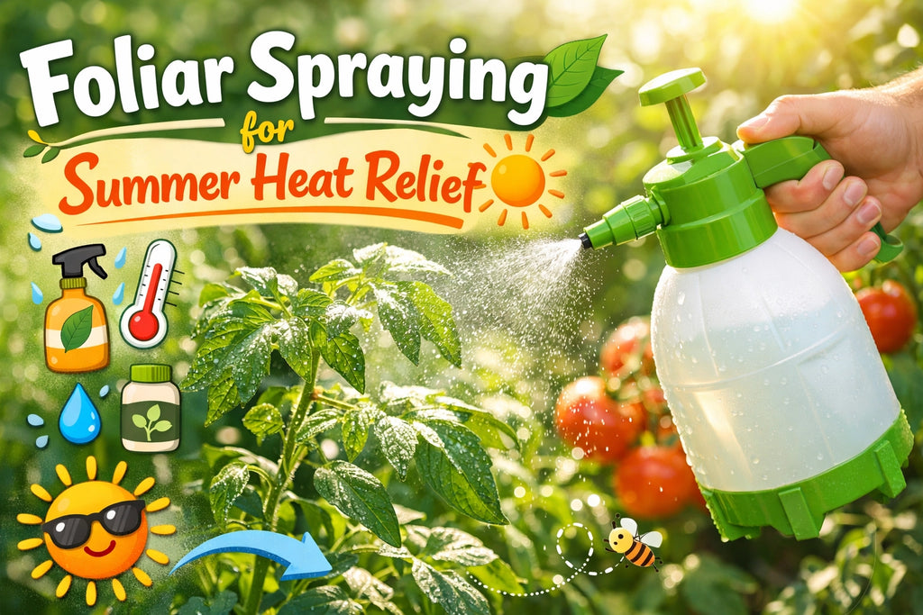 Foliar Spraying for Summer Heat Relief