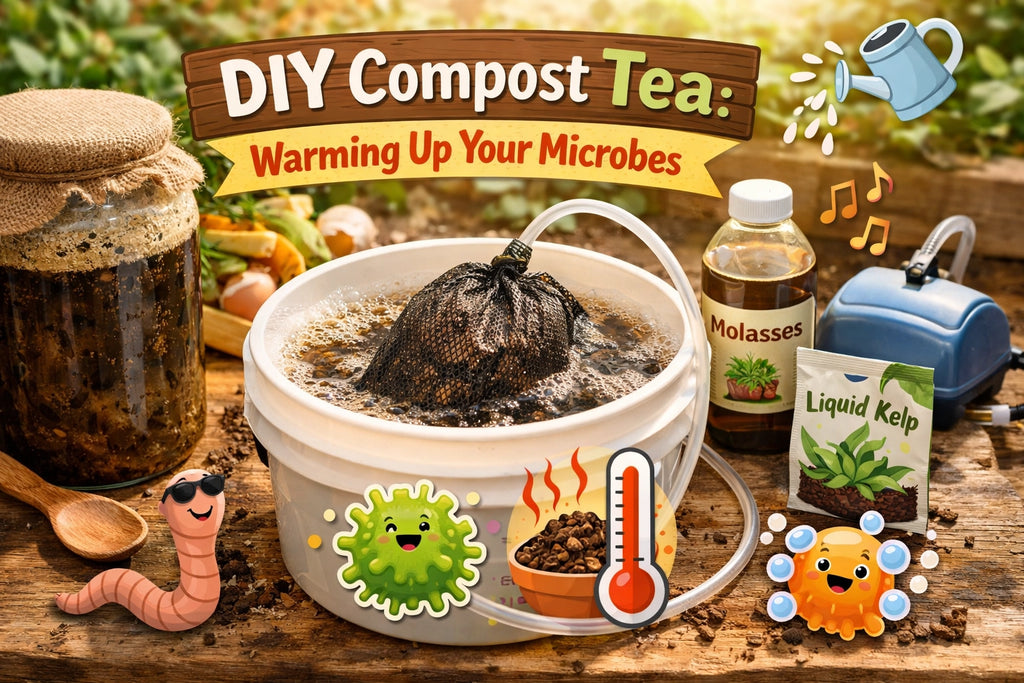 DIY Compost Tea: Warming Up Your Microbes