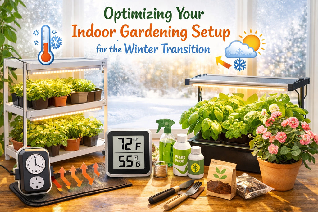 Optimizing Your Indoor Gardening Setup for the Winter Transition