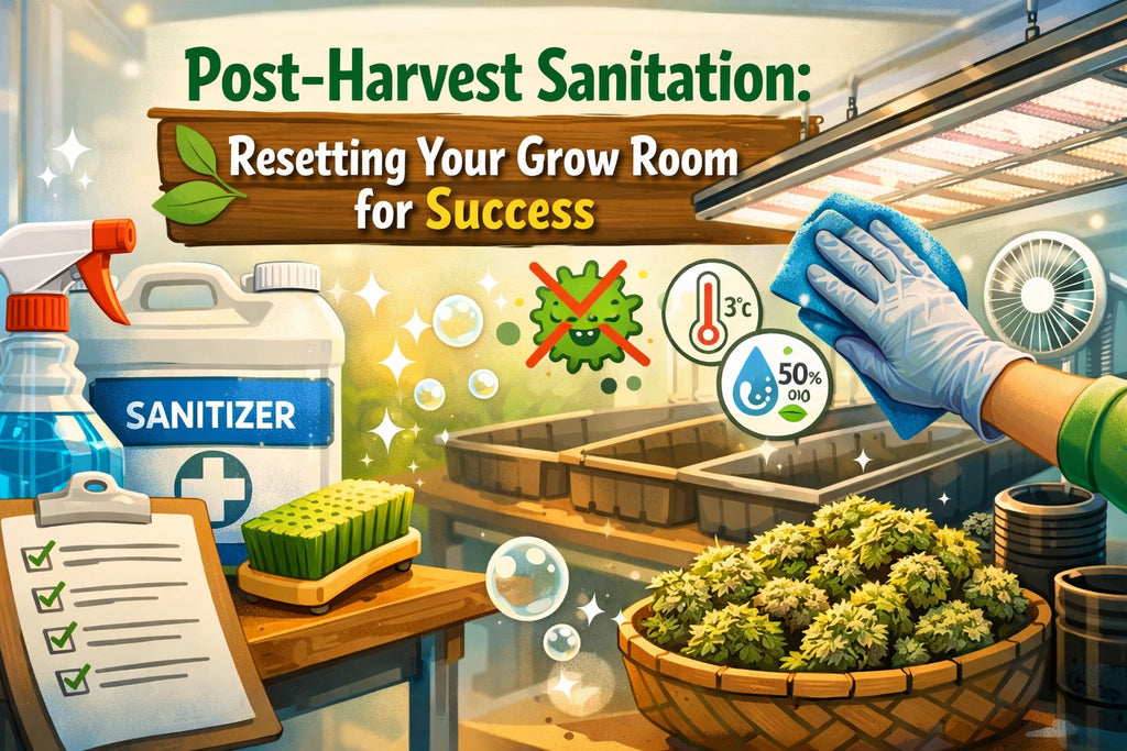 Post-Harvest Sanitation: Resetting Your Grow Room for Success