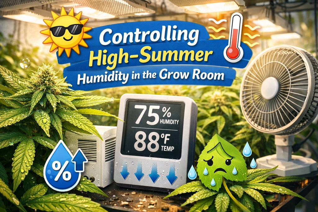 Controlling High-Summer Humidity in the Grow Room