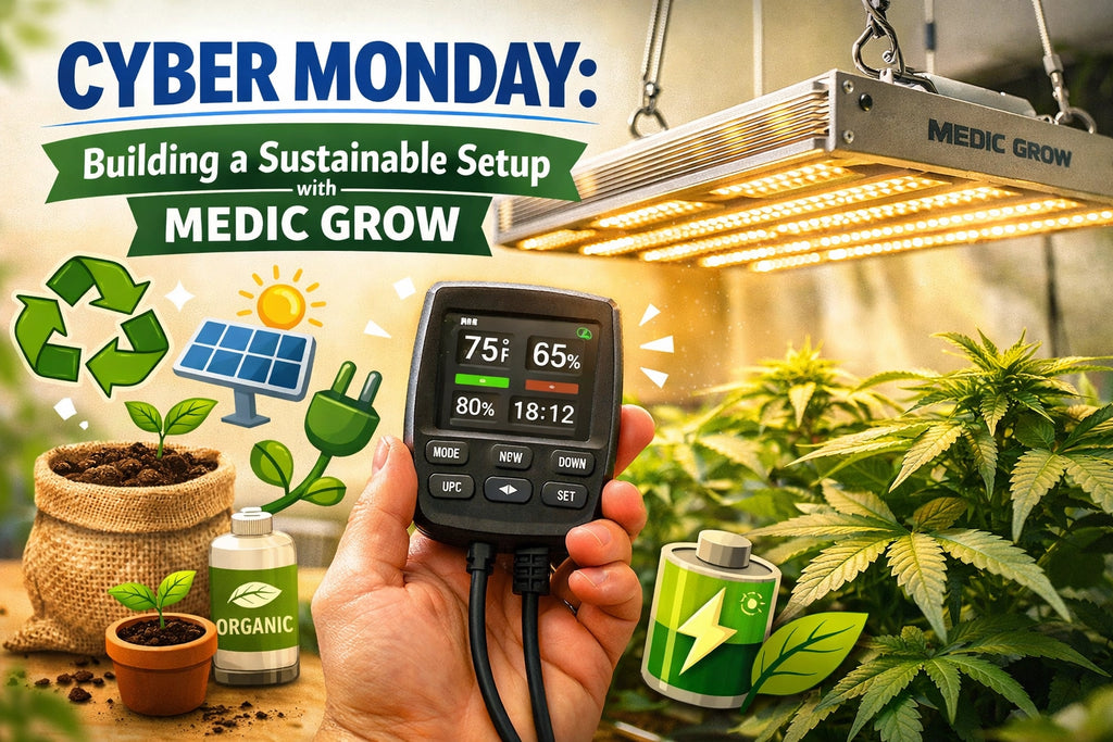 Cyber Monday: Building a Sustainable Setup with MEDIC GROW