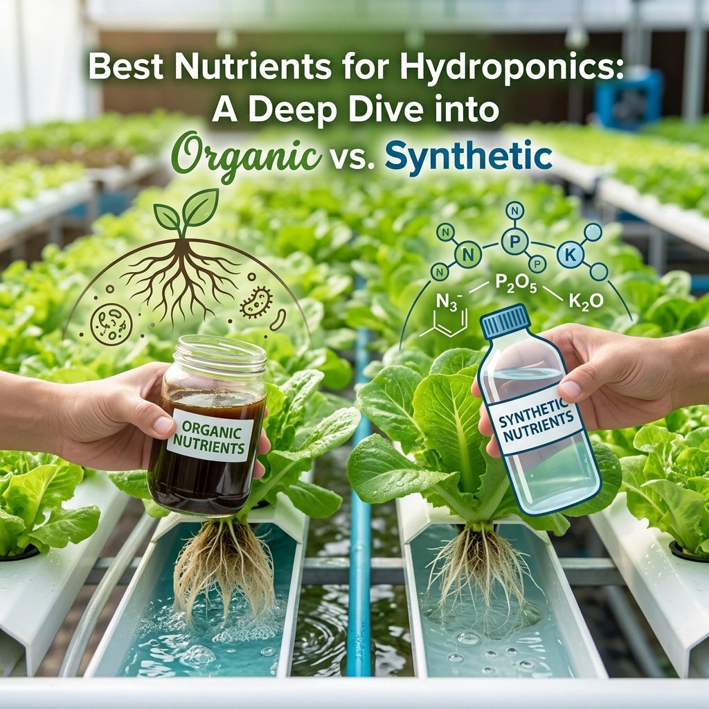 Best Nutrients for Hydroponics: A Deep Dive into Organic vs. Synthetic