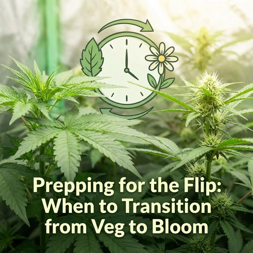 Prepping for the Flip: When to Transition from Veg to Bloom