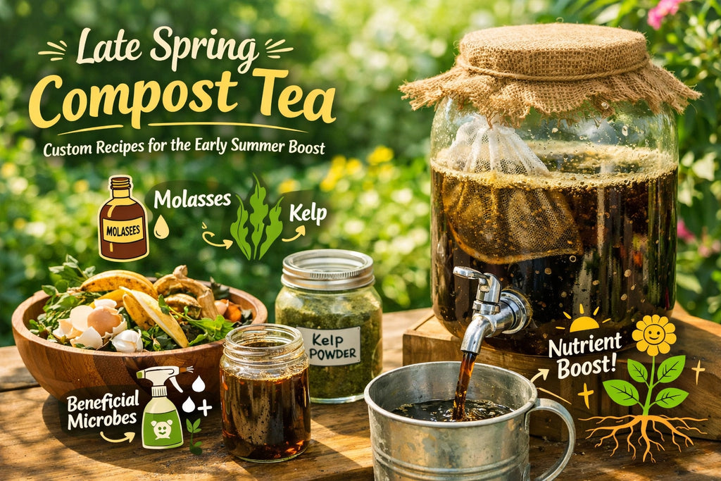 Late Spring Compost Tea: Custom Recipes for the Early Summer Boost