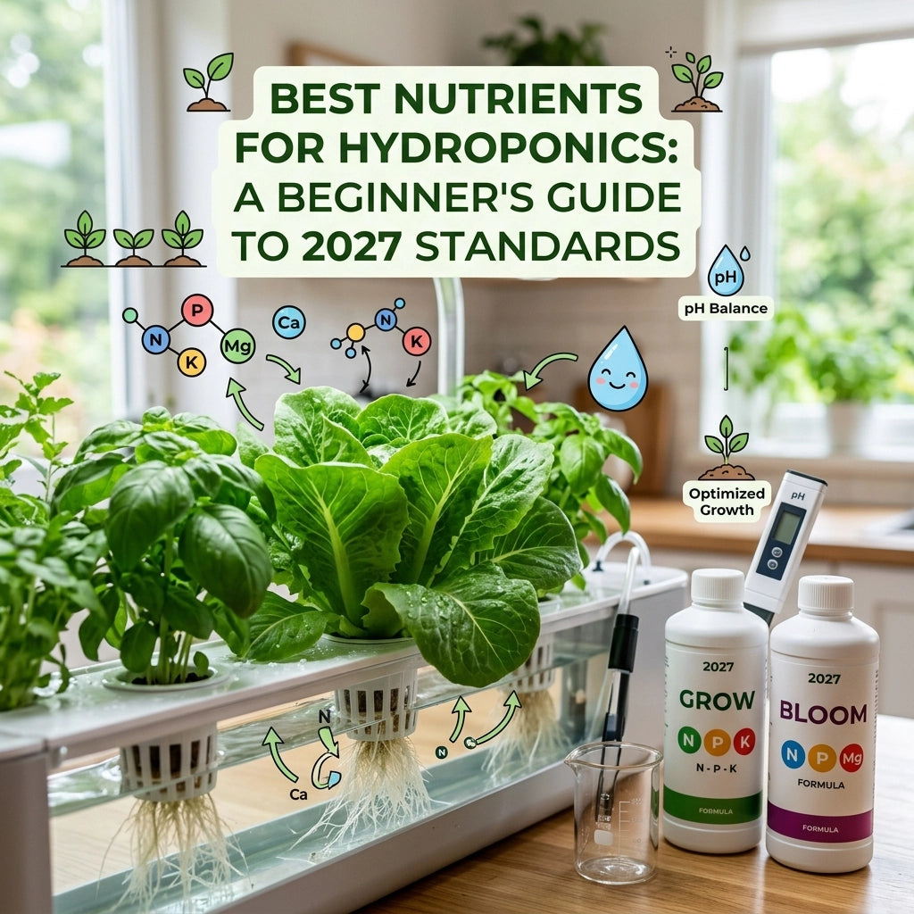 Best Nutrients for Hydroponics: A Beginner's Guide to 2027 Standards