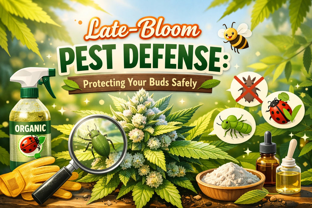 Late-Bloom Pest Defense: Protecting Your Buds Safely