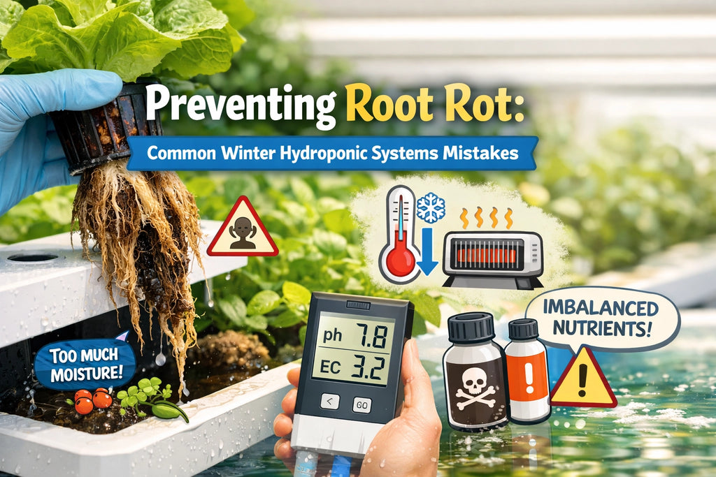 Preventing Root Rot: Common Winter Hydroponic Systems Mistakes