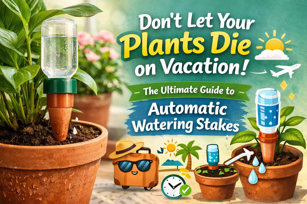 Don't Let Your Plants Die on Vacation: The Ultimate Guide to Automatic Watering Stakes