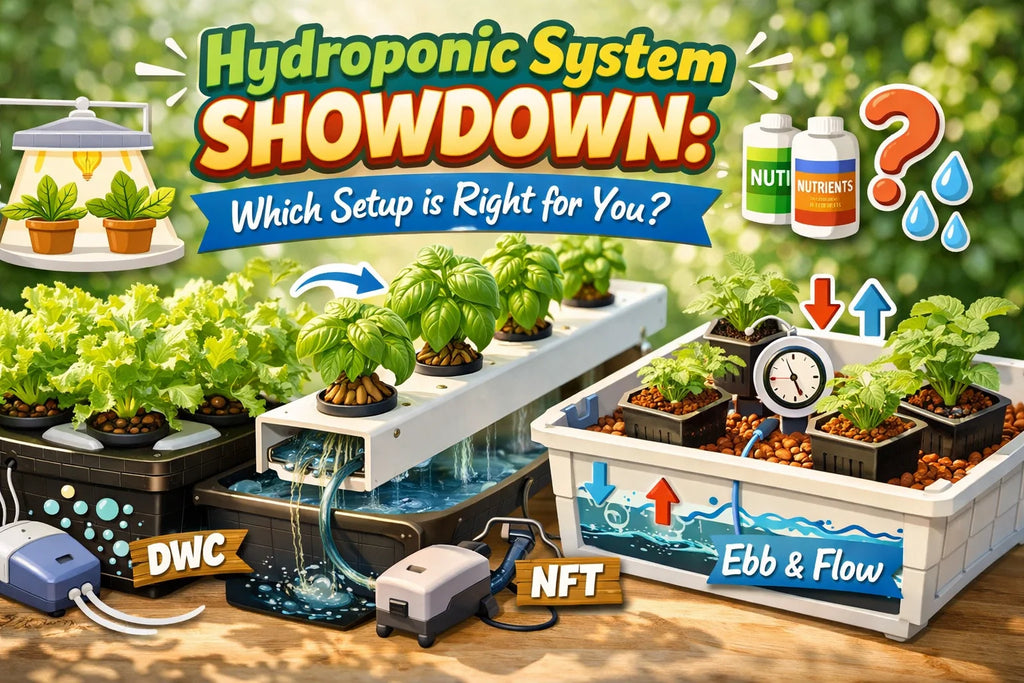 Hydroponic System Showdown: Which Setup is Right for You?