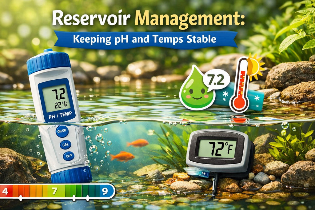 Reservoir Management: Keeping pH and Temps Stable