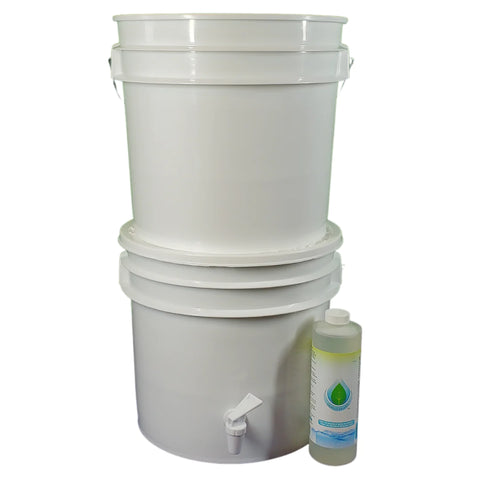 (2 in 1) Bam / Water Filter Bucket System