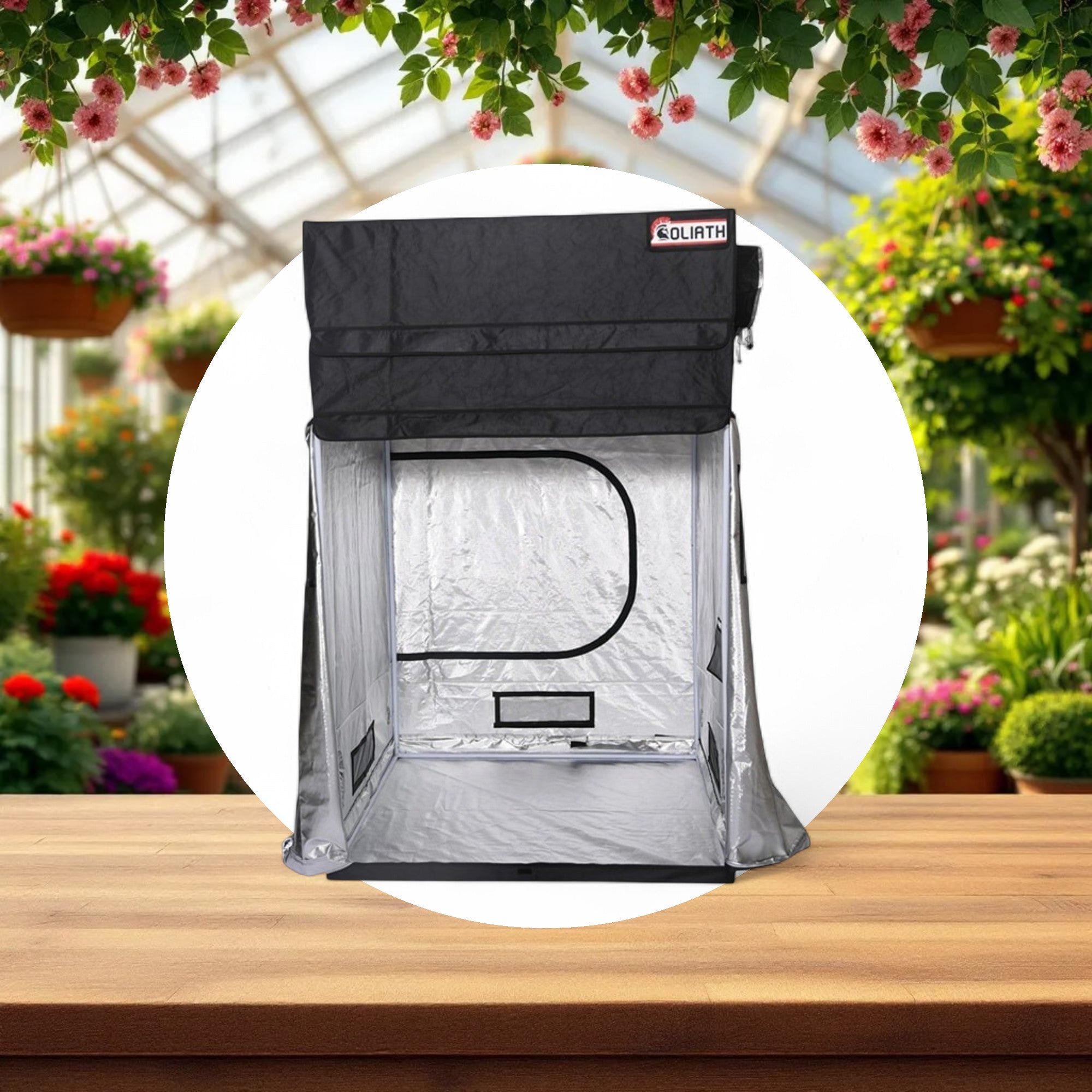 Goliath Grow Tent 5ft x 5ft x 6ft11in - 7ft11in - Image 4