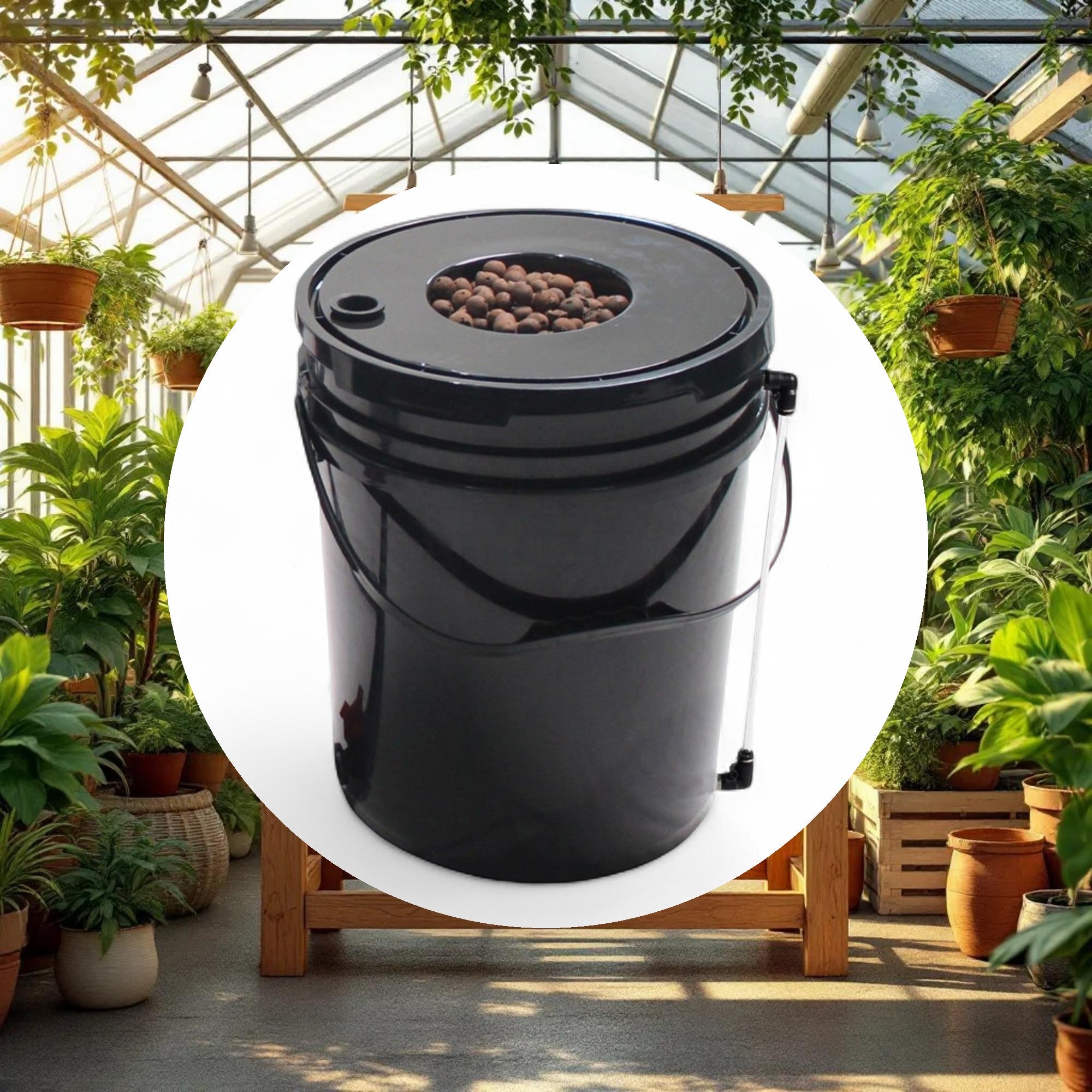 GROW1 Deep Water Culture 5 Gallon Complete Kit - Image 2