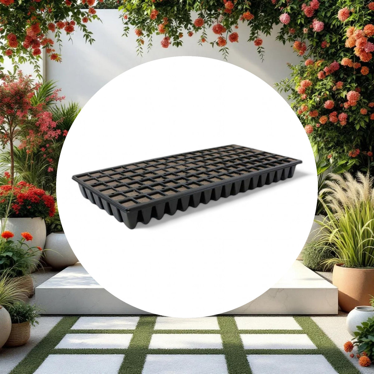 Oasis Grower Solutions Wedge Filled Trays 102 Cell (10 Sheets/Case) - Image 2