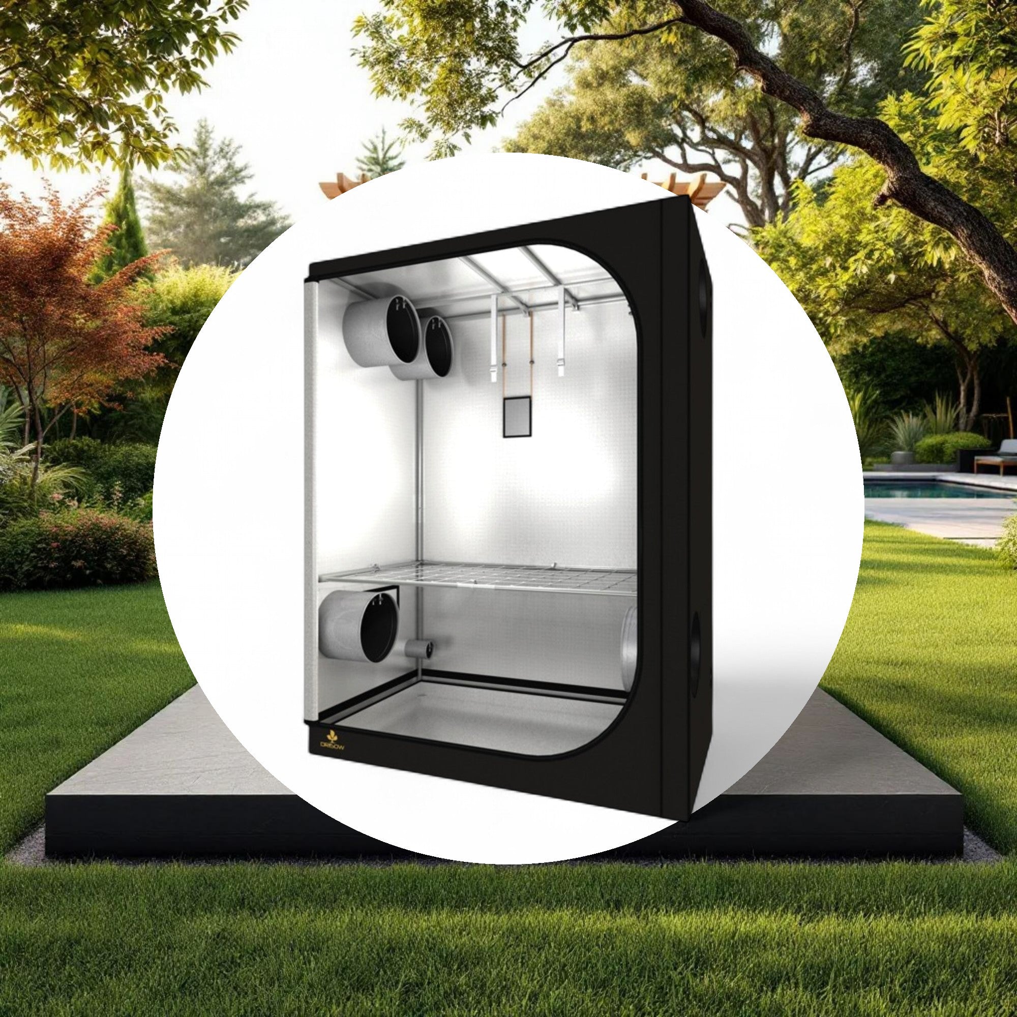 Secret Jardin Dark Room 150 Wide v3.0 (5' x 3' x 6 2/3') - Image 4
