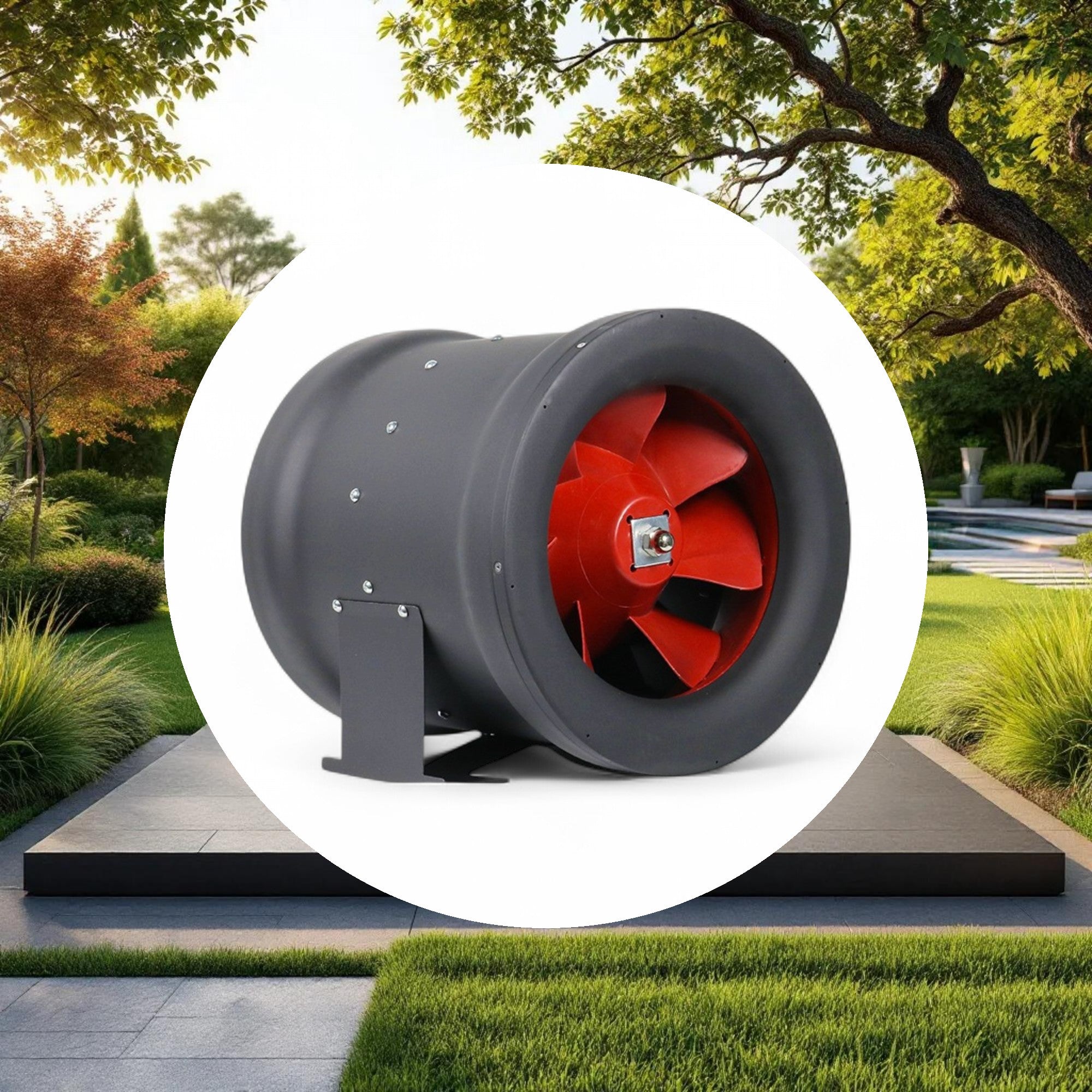 F5 Fans Inline Fan 12in - Image 4