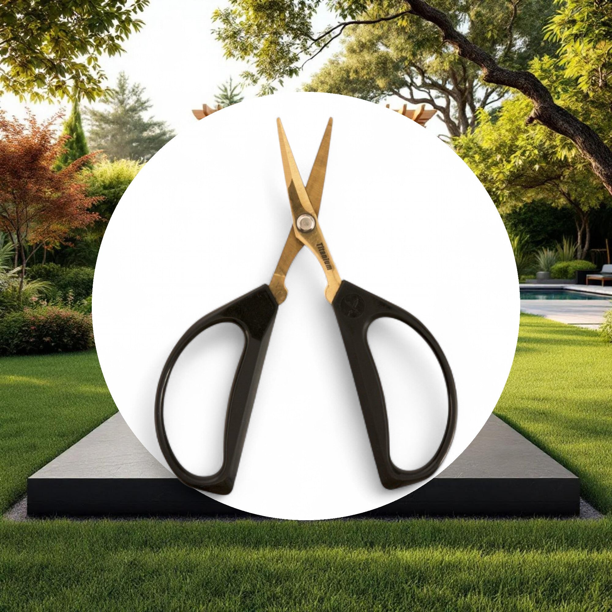 Piranha Pruner Bonsai Shear Scissors 40mm Titanium Blade - Image 4