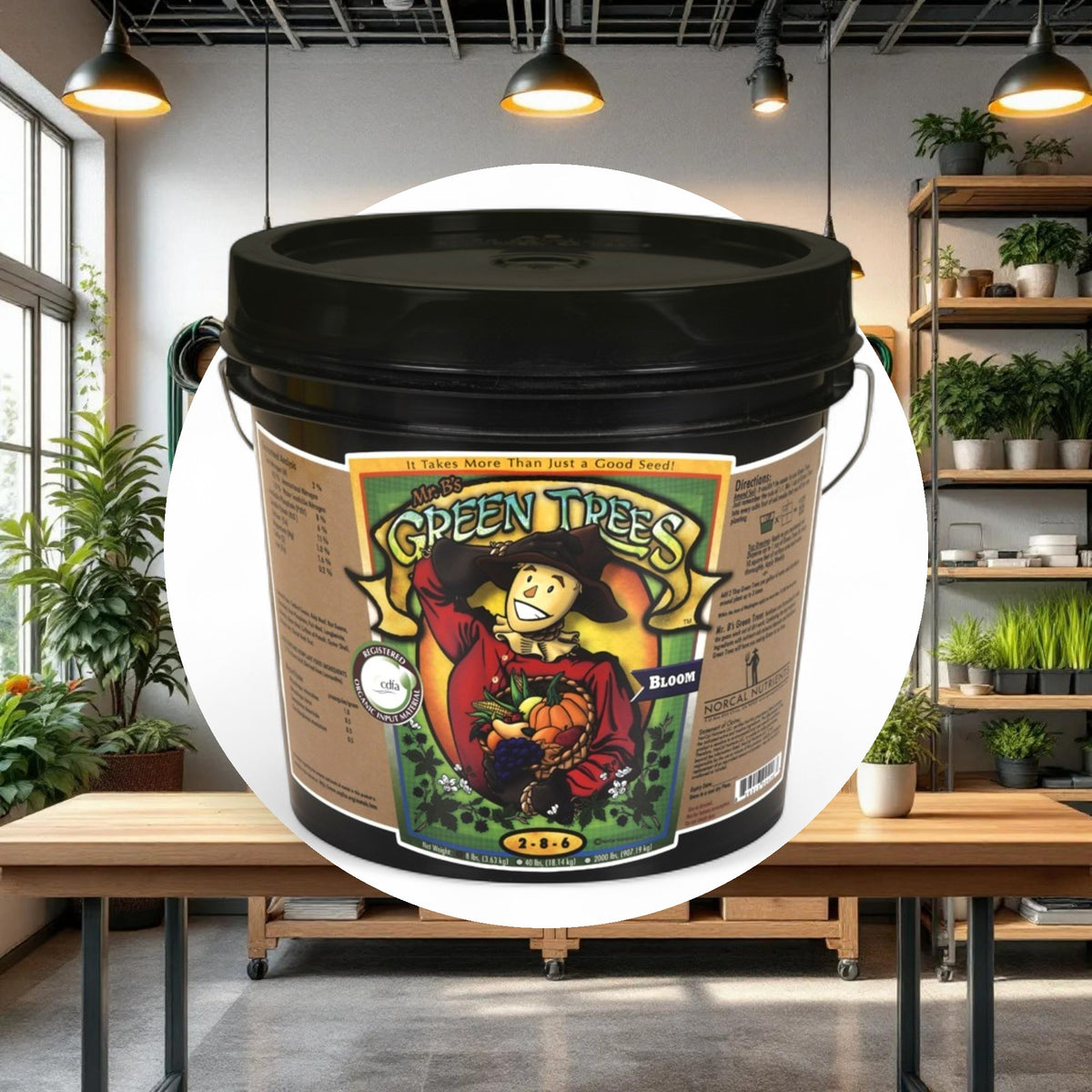 Mr. B's Green Trees Organic Bloom 8lbs (1gal) - Image 3