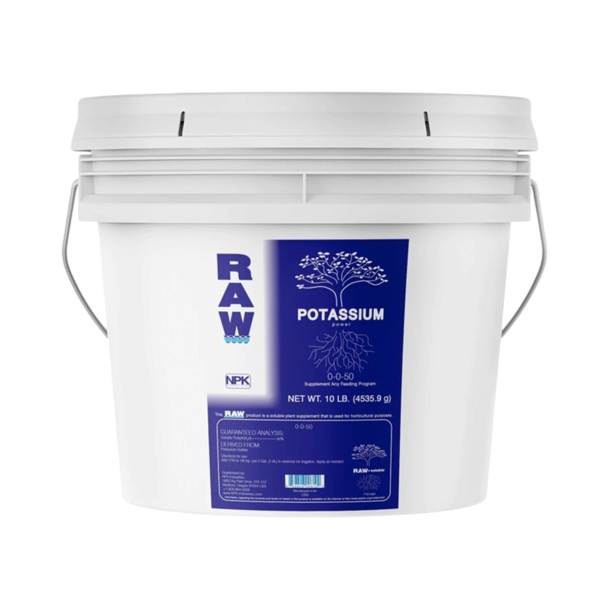 NPK RAW Potassium 10lbs