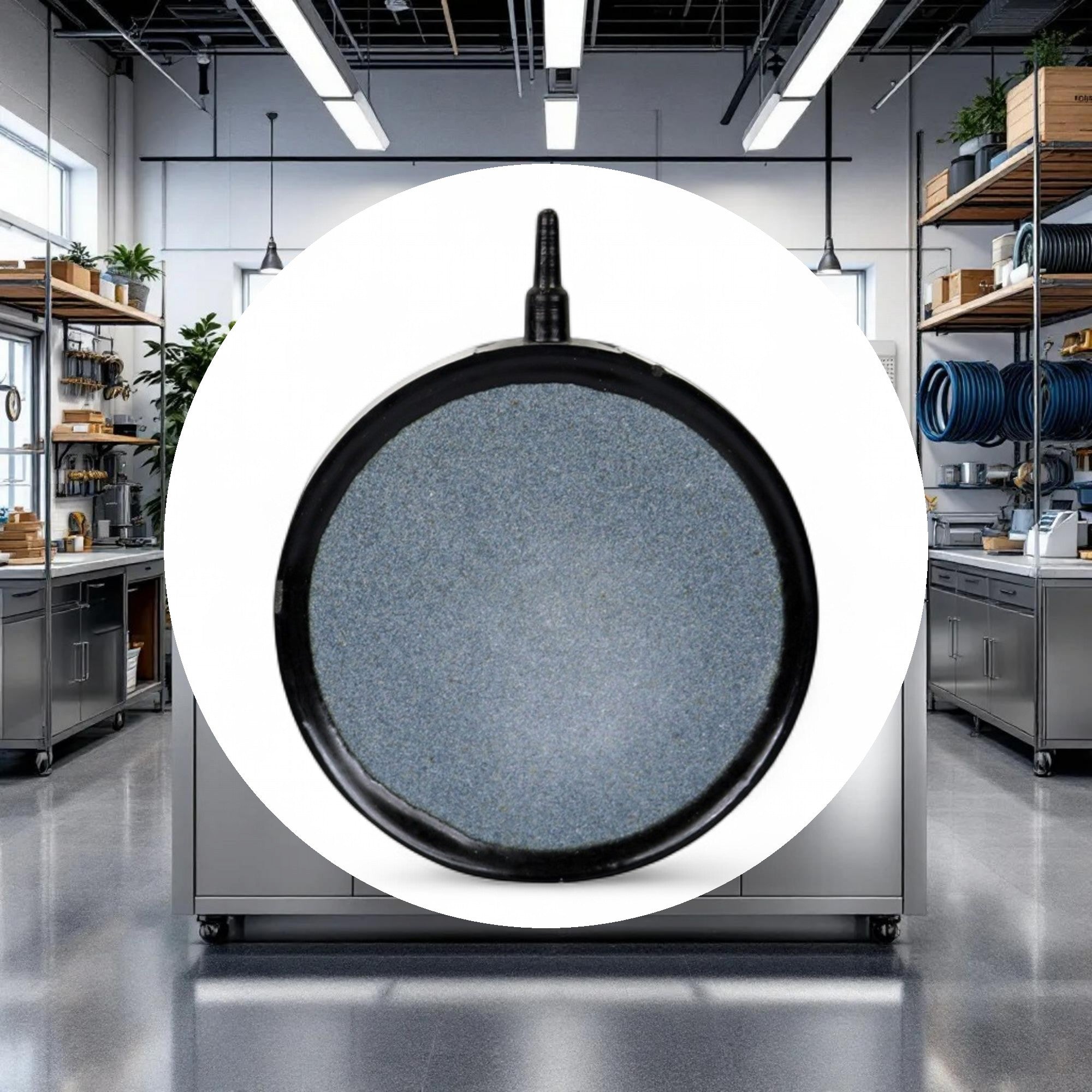 AquaVita 10'' Round Air Stone - Image 2