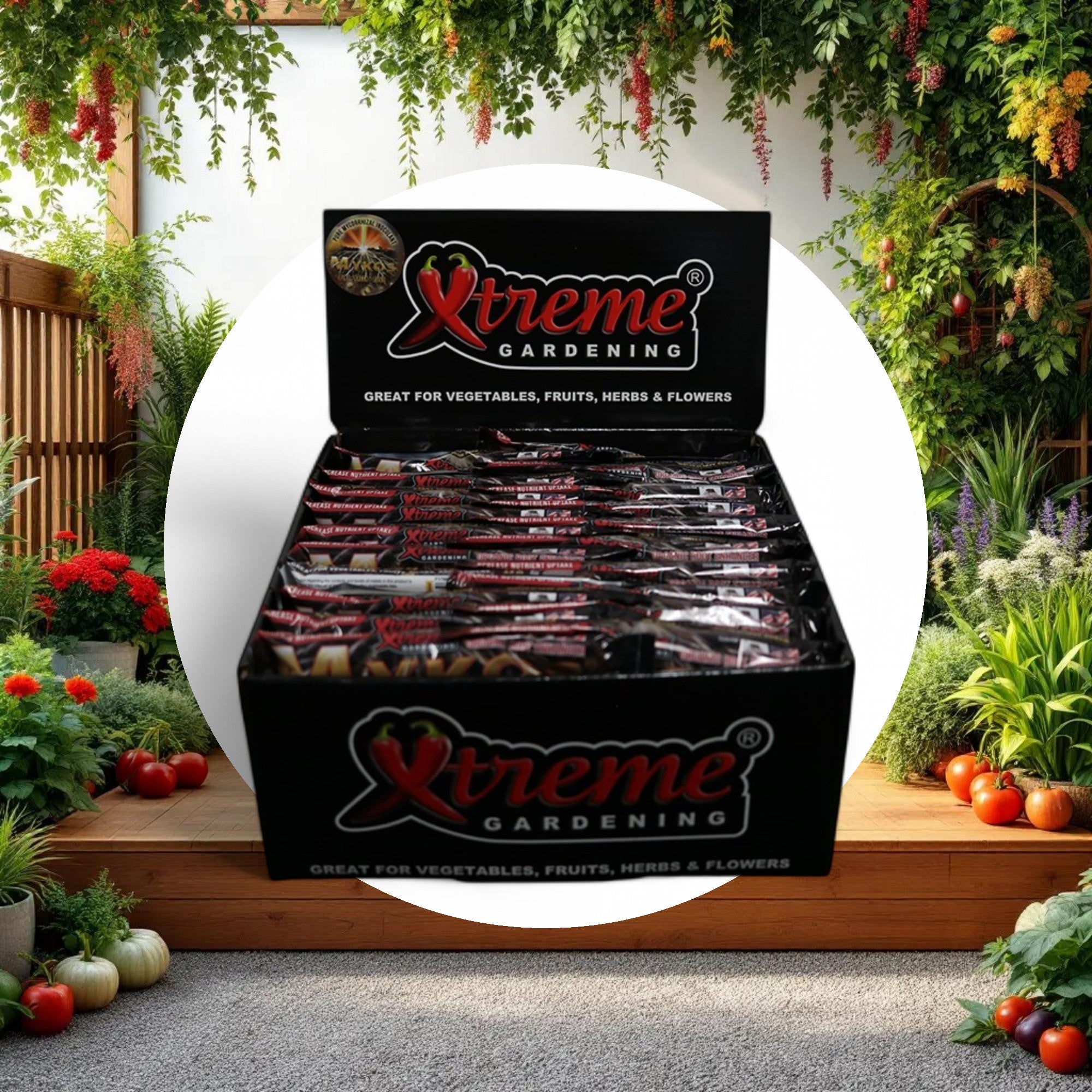 Xtreme Gardening MYKOS Pure Mycorrhizal Inoculant 100g w/ Retail Display (60pcs/Box) - Image 5