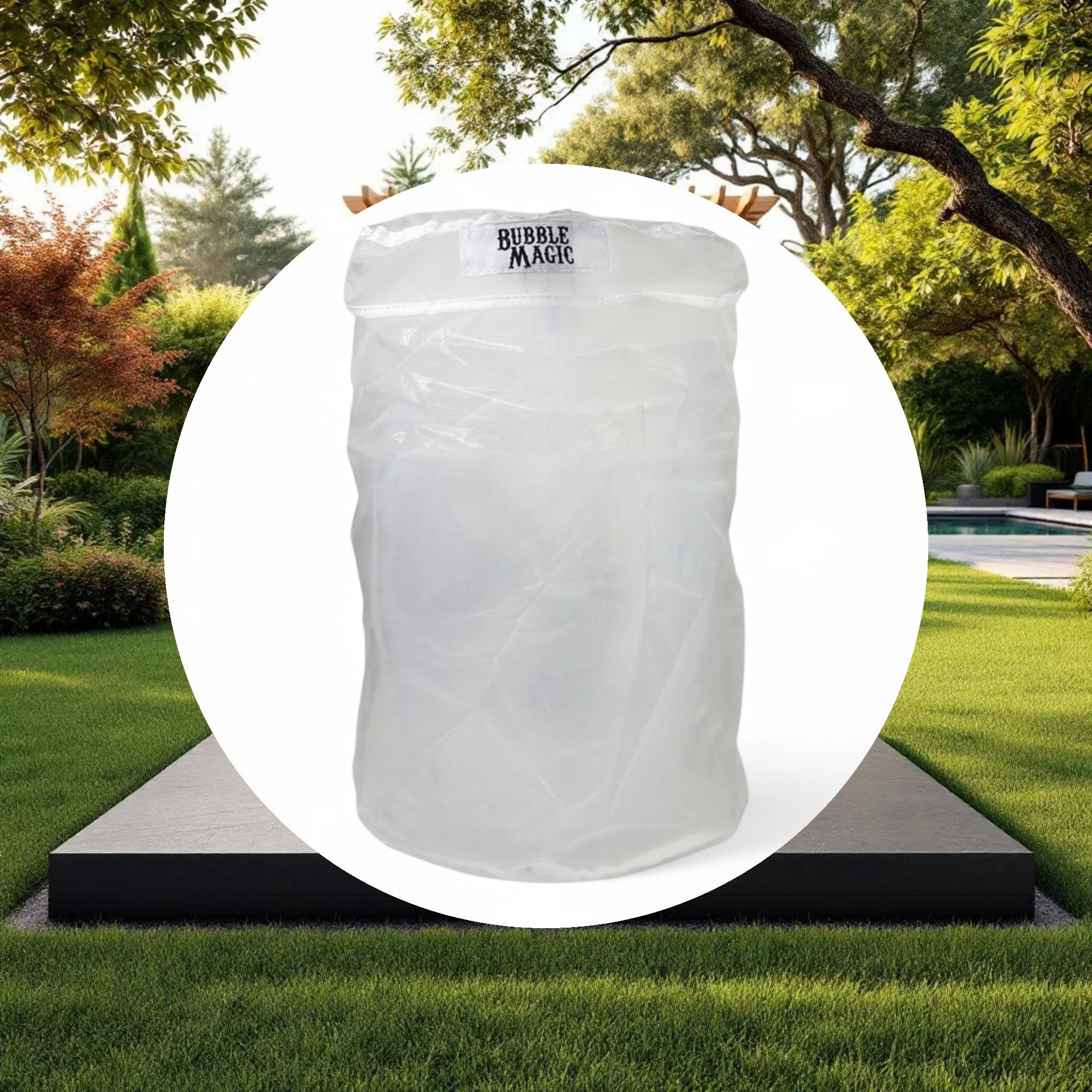 Bubble Magic 5 Gallon 220 Micron Washing Bag w/ Zipper - Image 4