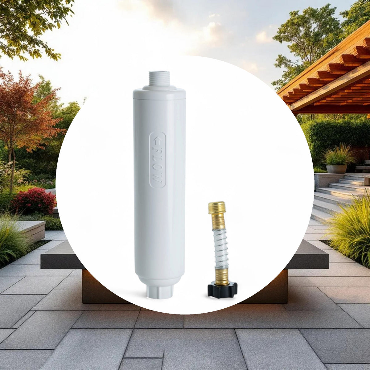 GROW1 Inline Garden Water Filter - Chlorine Removal Sediment Removal - Image 4