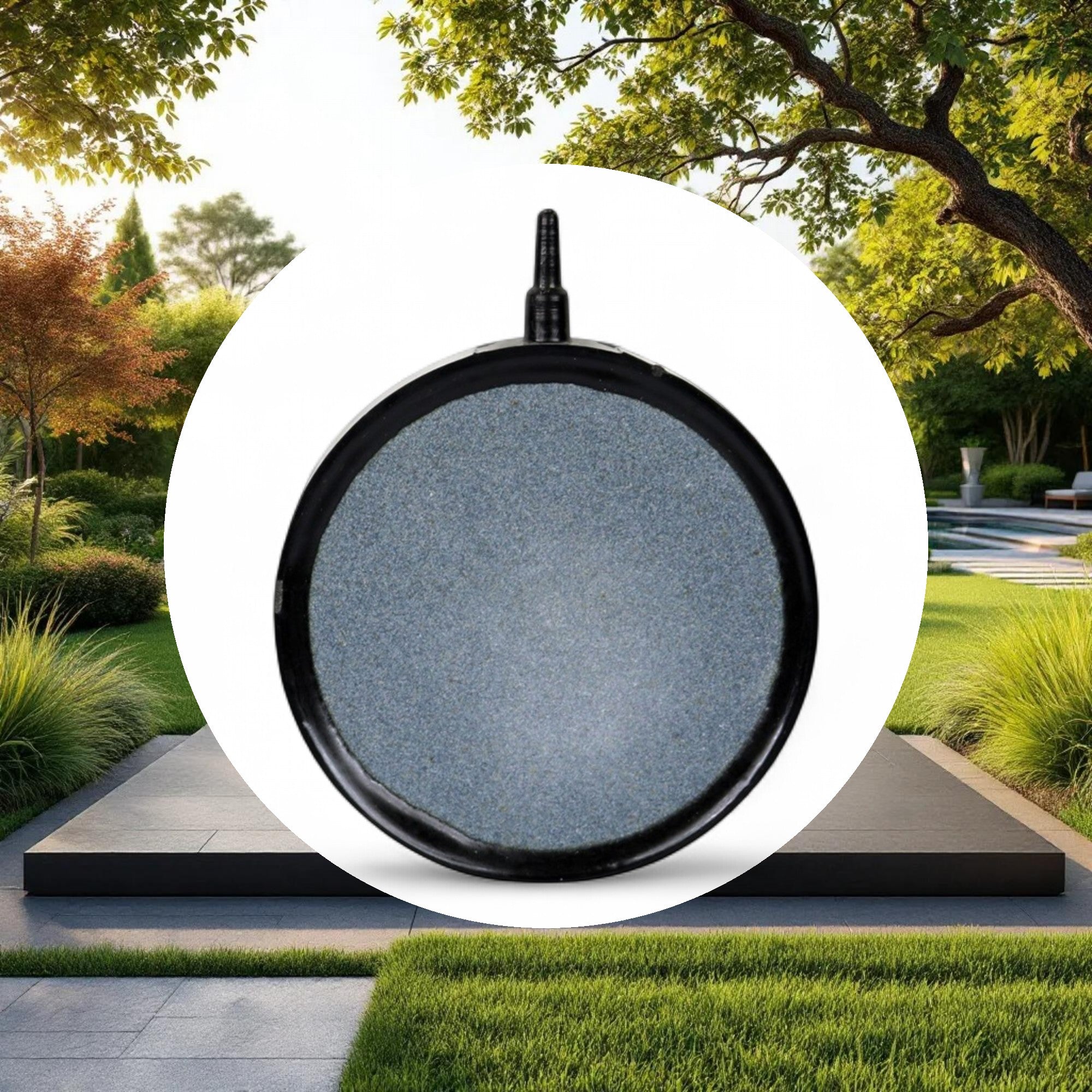 AquaVita 10'' Round Air Stone - Image 5