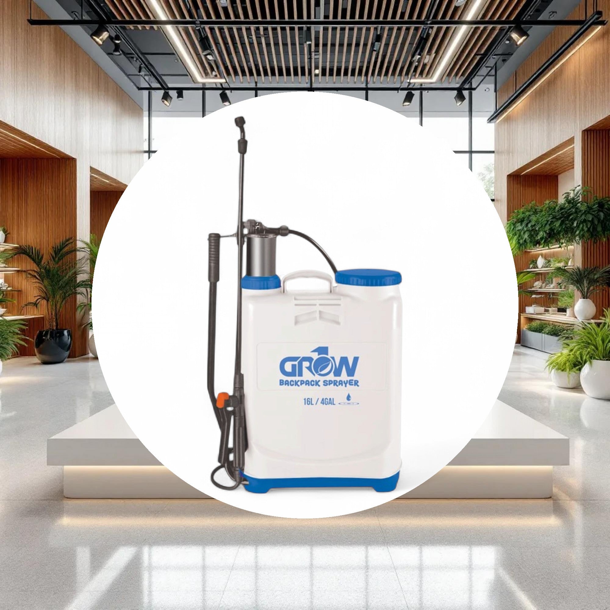 GROW1 Backpack Sprayer 16L/4Gal - Image 3