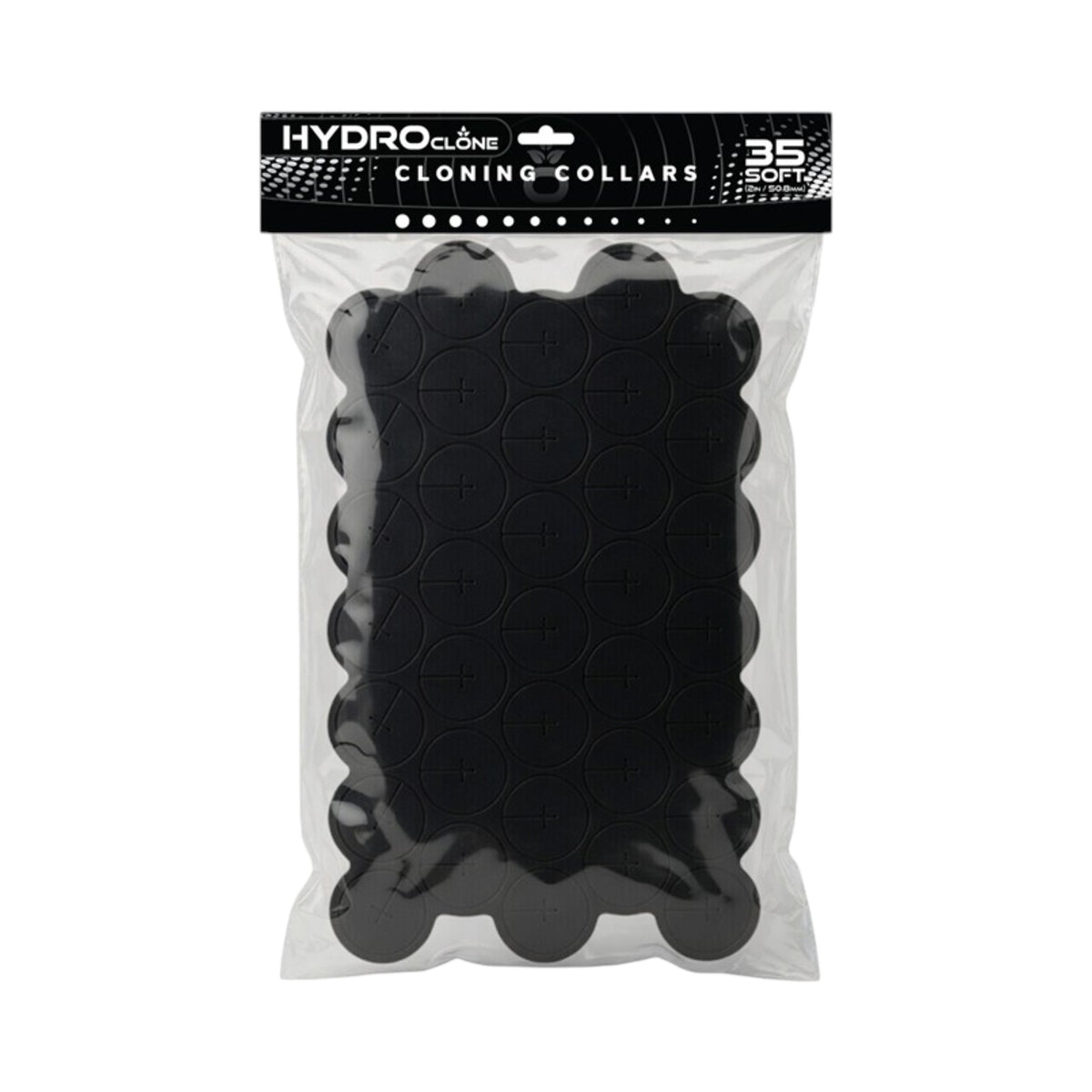 Hydro Clone Cloning Collars Black Soft (35pcs/Pack)