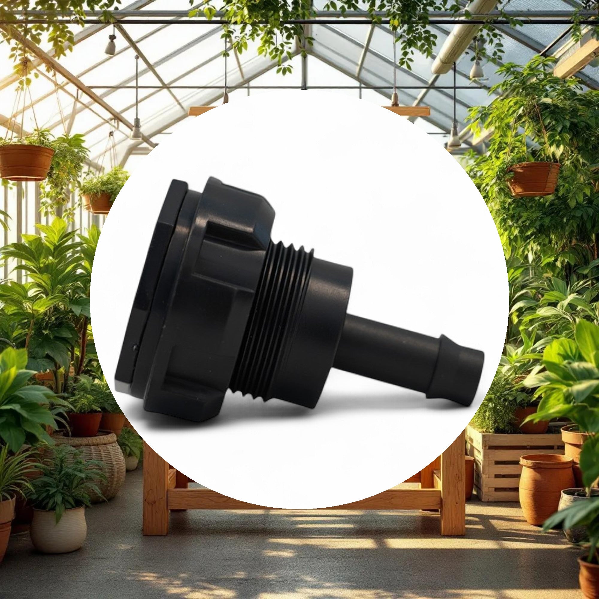 GROW1 Ebb & Flow 1/2in Fill/Drain Fittings (10pcs/Bag) - Image 2