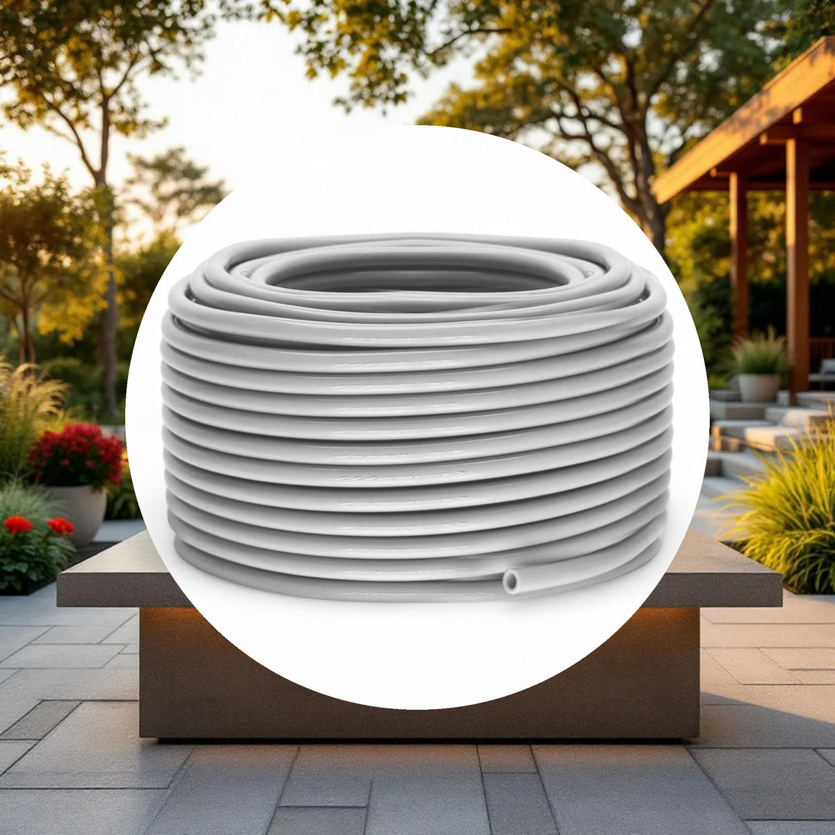 GROW1 White Vinyl Tubing I.D. 3/16in x 100ft - Image 4