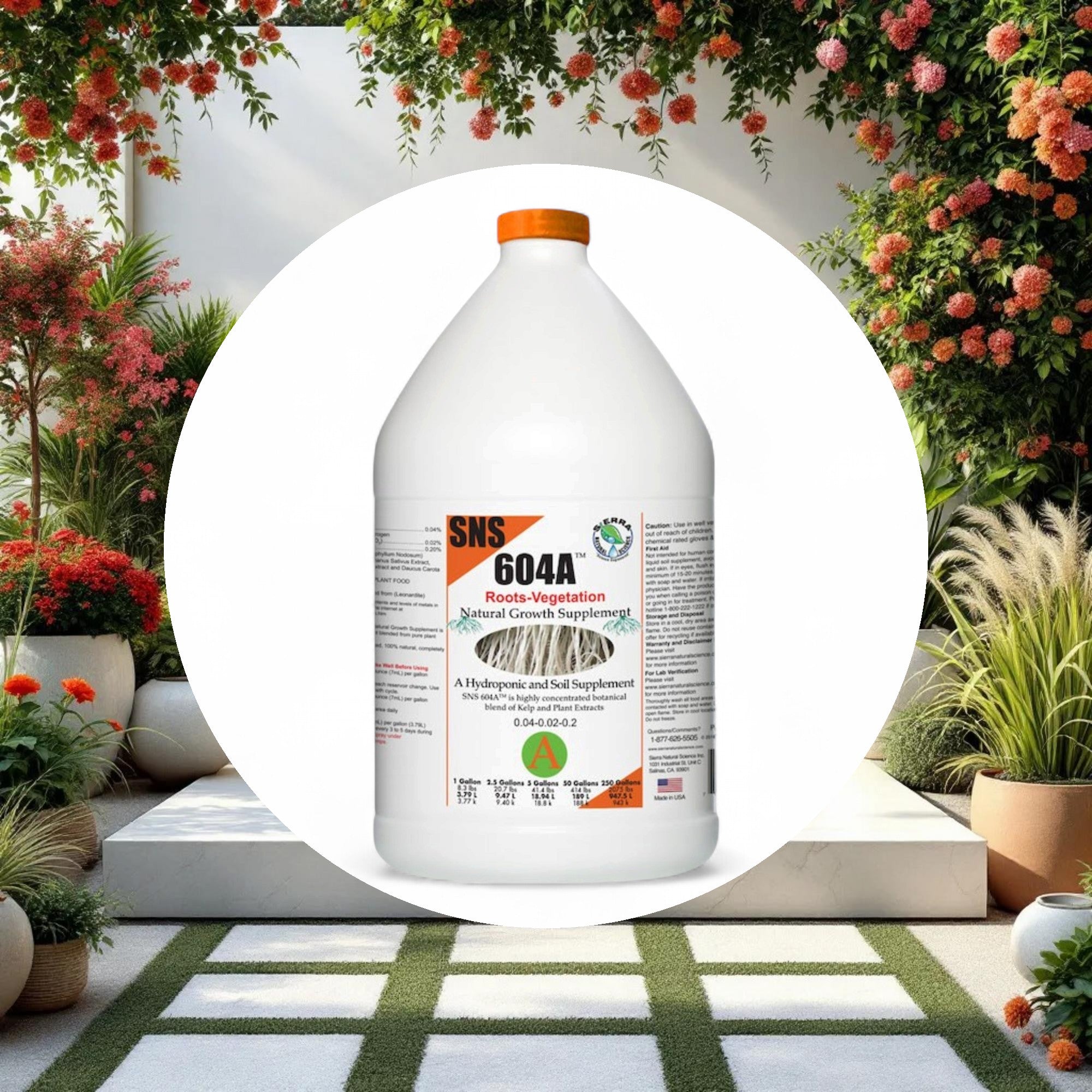 SNS 604A Growth Stimulator Concentrate 1 Gallon - Image 2