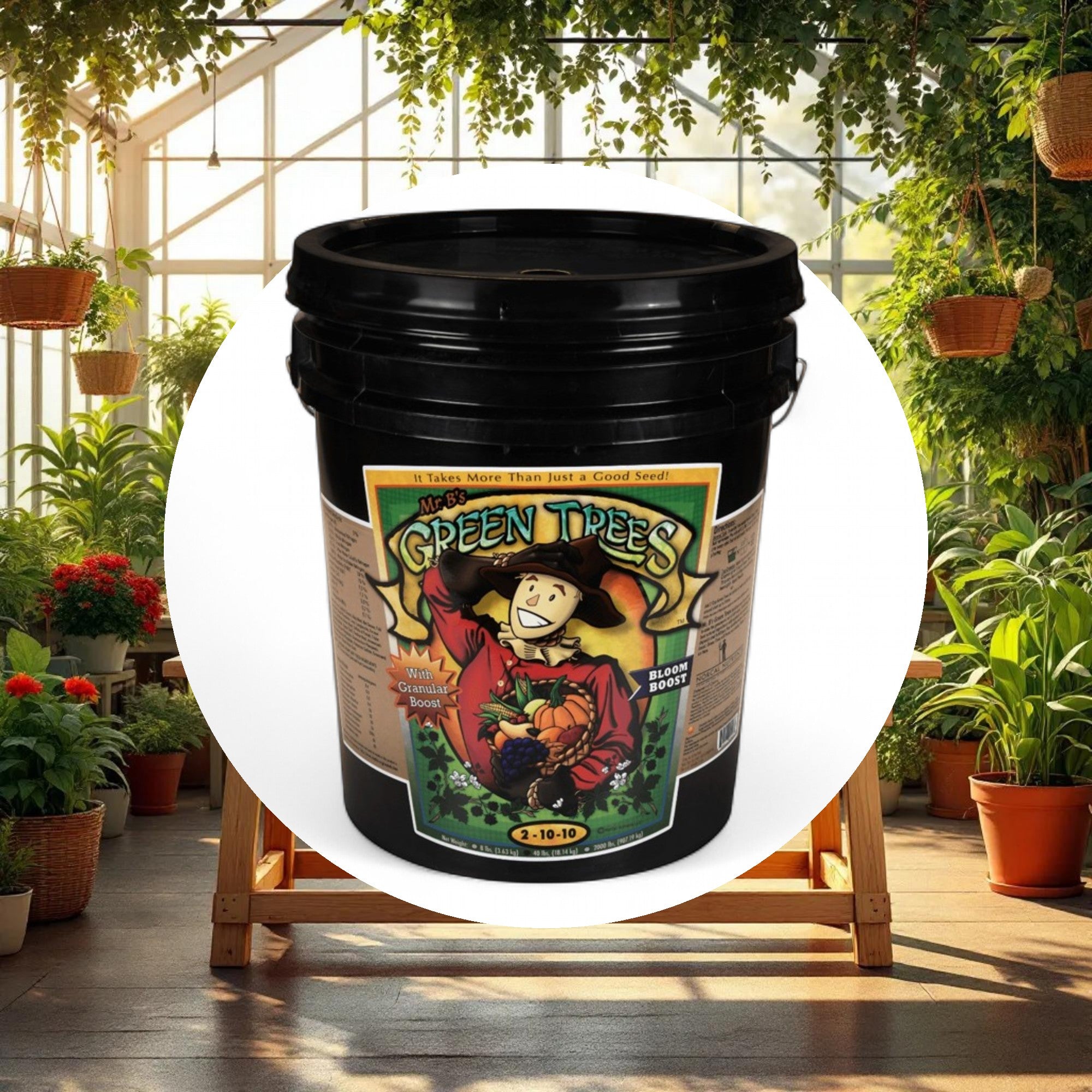 Mr. B's Green Trees Bloom Boost 40lbs (5gal) - Image 2