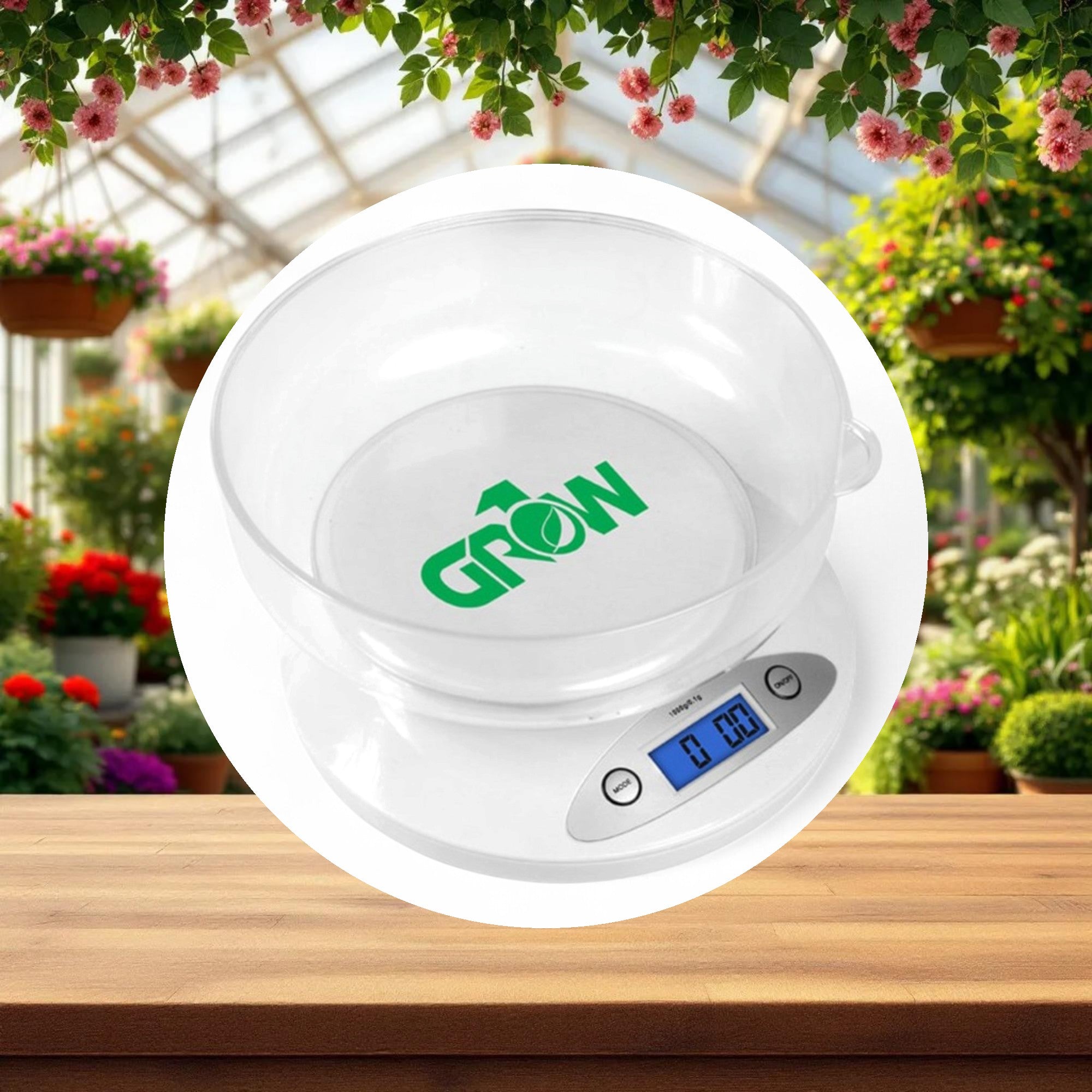 GROW1 Digital Nutrient Scale w/ Bowl 2.5lbs - Image 4